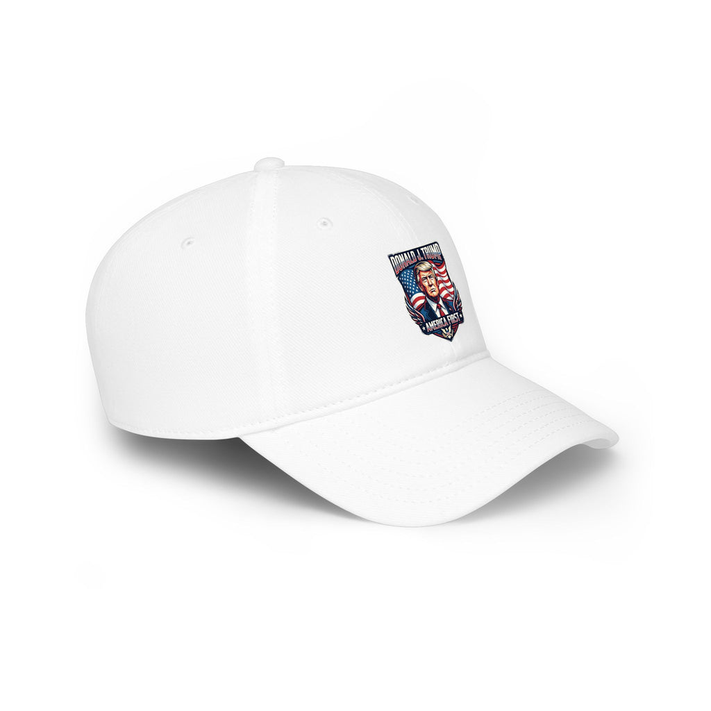 Patriotic Political Baseball Cap - "Proud & Found" Shield Design