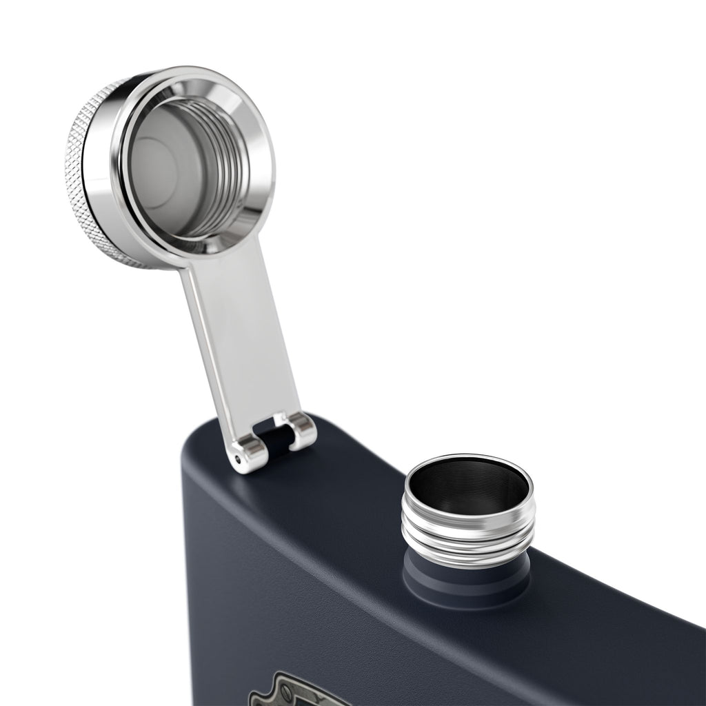 2024 Patriotic Campaign Flask — "Built For America" Stainless Steel 6oz