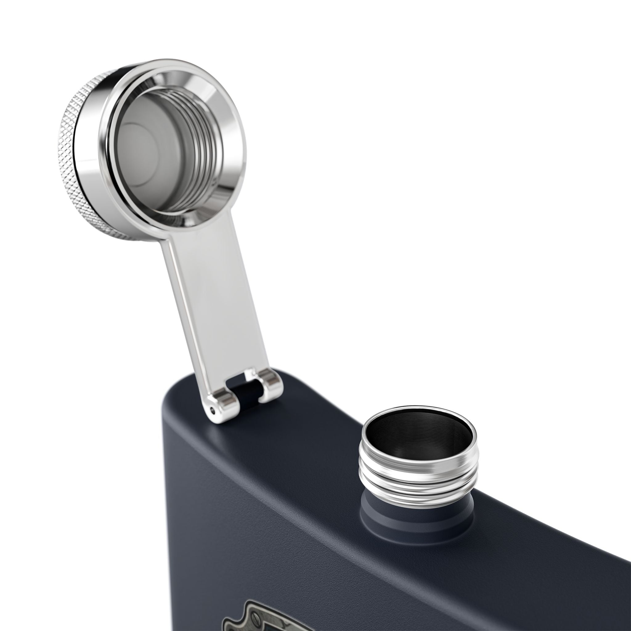 2024 Patriotic Campaign Flask — "Built For America" Stainless Steel 6oz