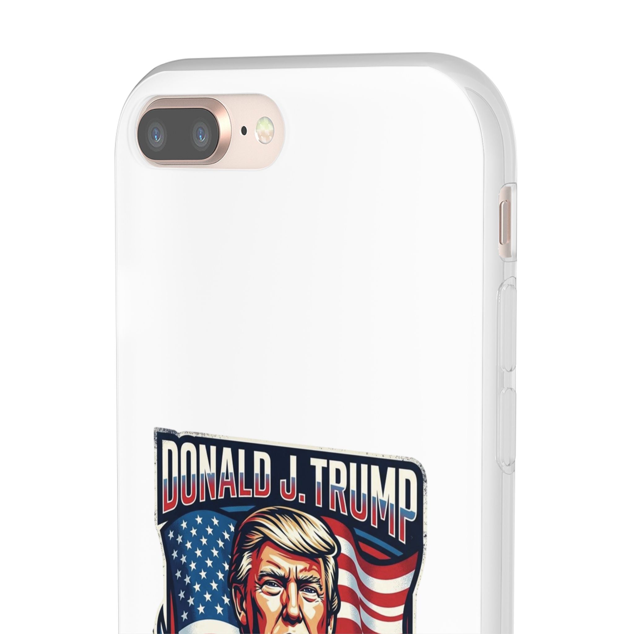Political Phone Case — 'America First' Patriotic Shield Design