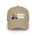 America's Winning Baseball Cap — Patriotic Trump Red Low Profile Hat