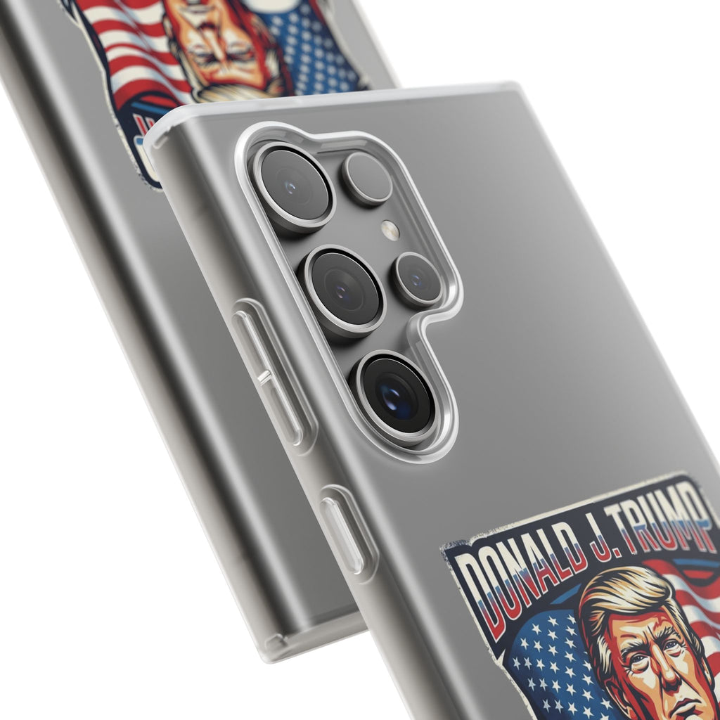 Political Phone Case — 'America First' Patriotic Shield Design