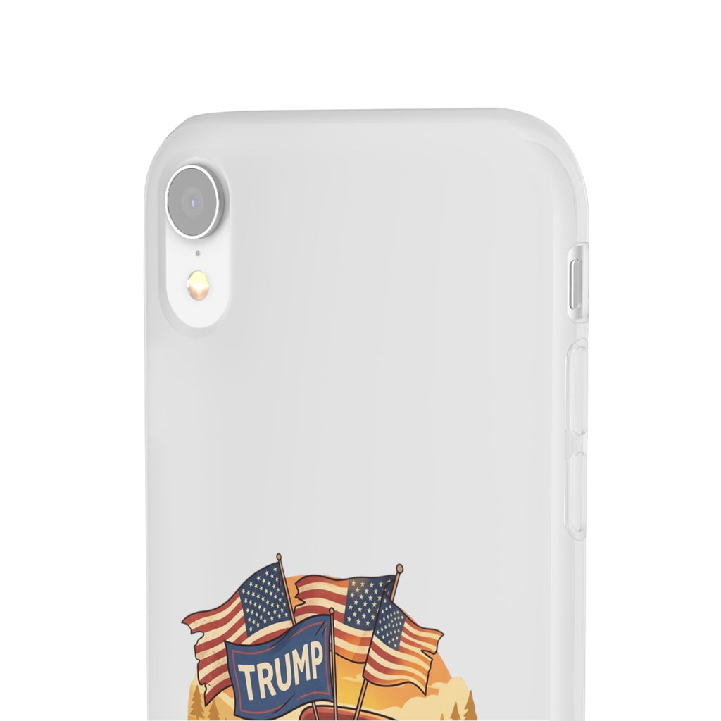 Trump Truck Phone Case — Patriotic MAGA Flag iPhone Case