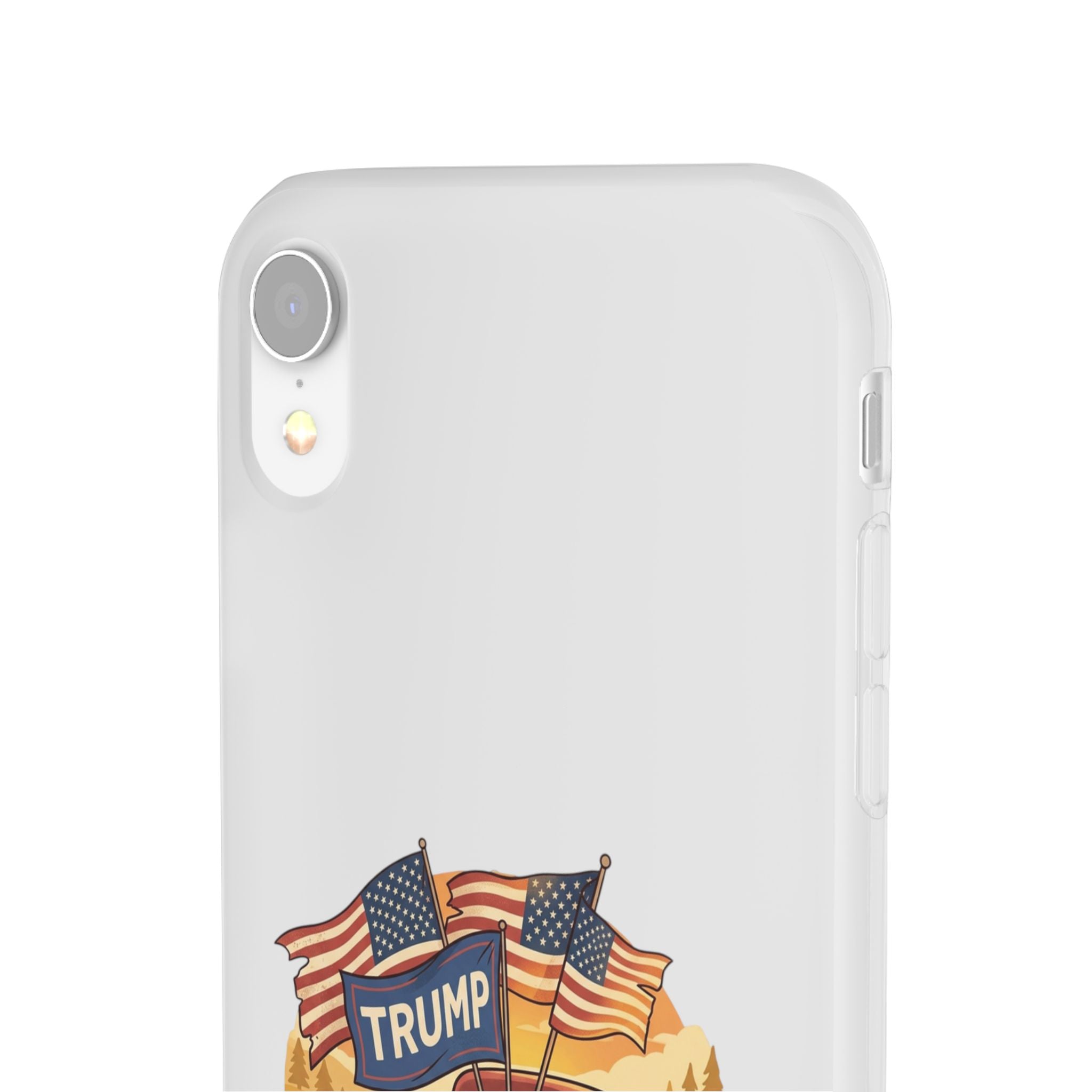 Trump Truck Phone Case — Patriotic MAGA Flag iPhone Case