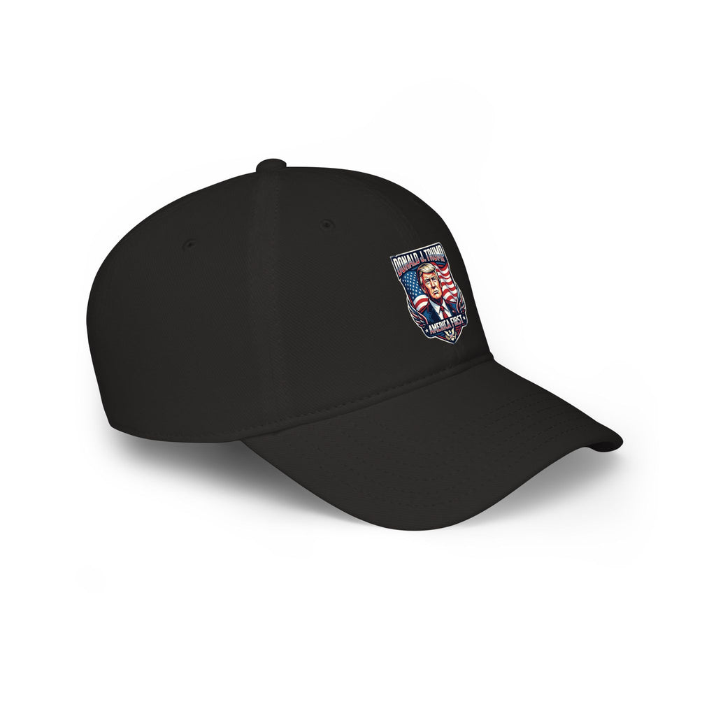 Patriotic Political Baseball Cap - "Proud & Found" Shield Design
