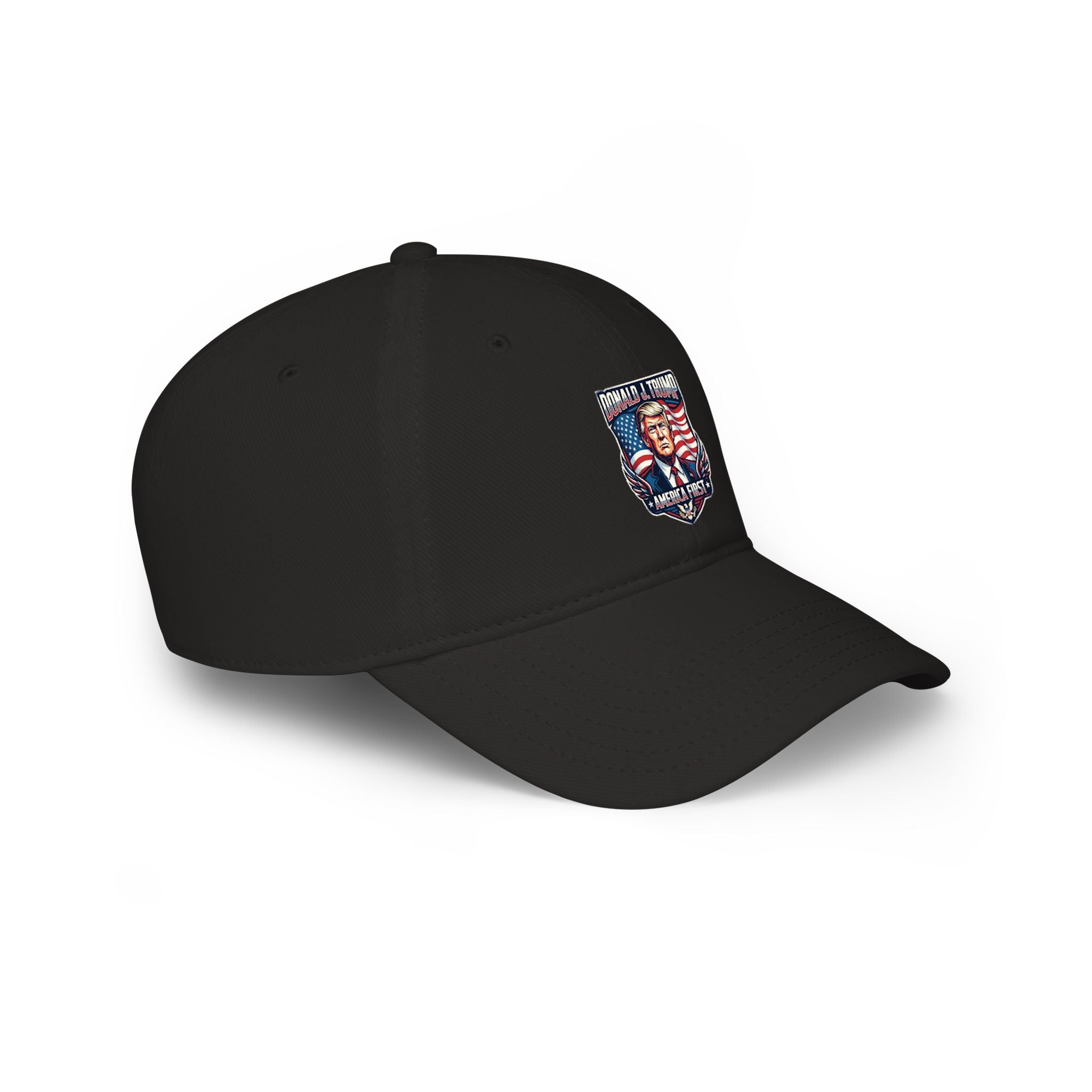 Patriotic Political Baseball Cap - "Proud & Found" Shield Design
