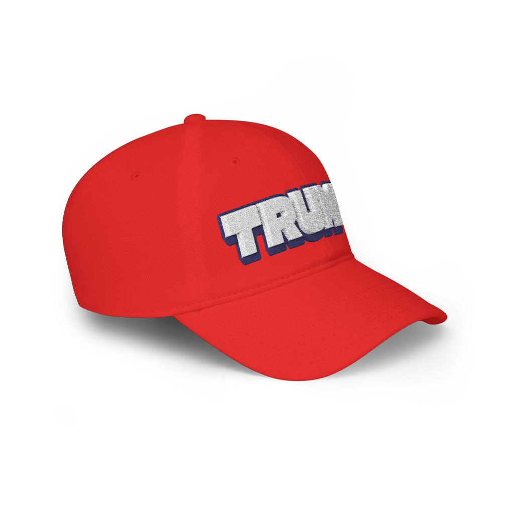Trump Embroidered Red Baseball Cap – Patriotic 3D Lettering Hat
