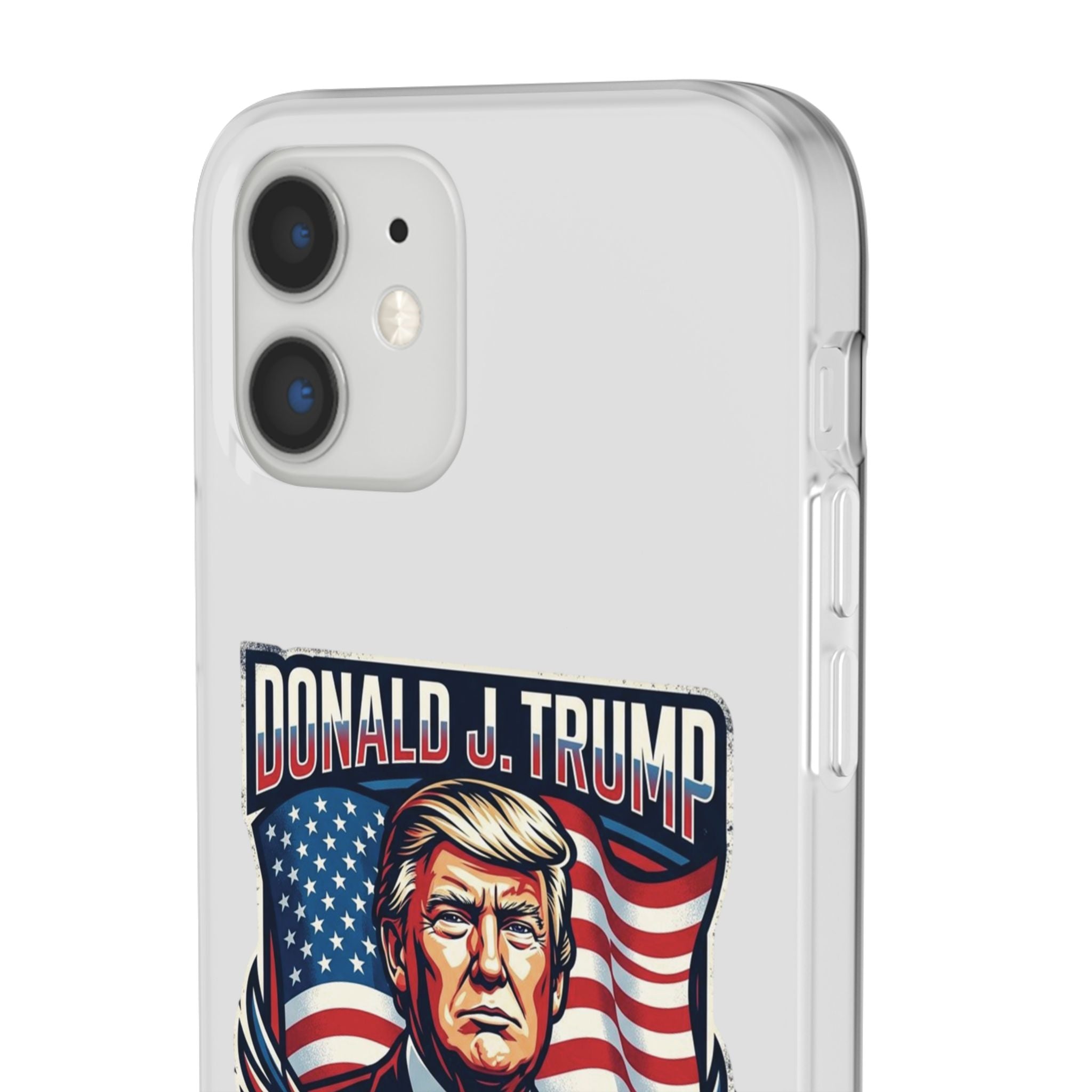 Political Phone Case — 'America First' Patriotic Shield Design