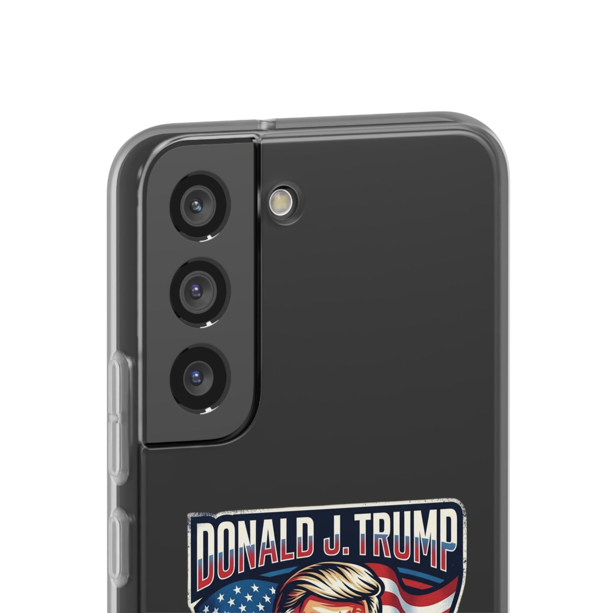 Political Phone Case — 'America First' Patriotic Shield Design
