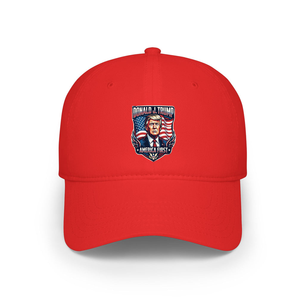 Patriotic Political Baseball Cap - "Proud & Found" Shield Design