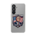 Political Phone Case — 'America First' Patriotic Shield Design