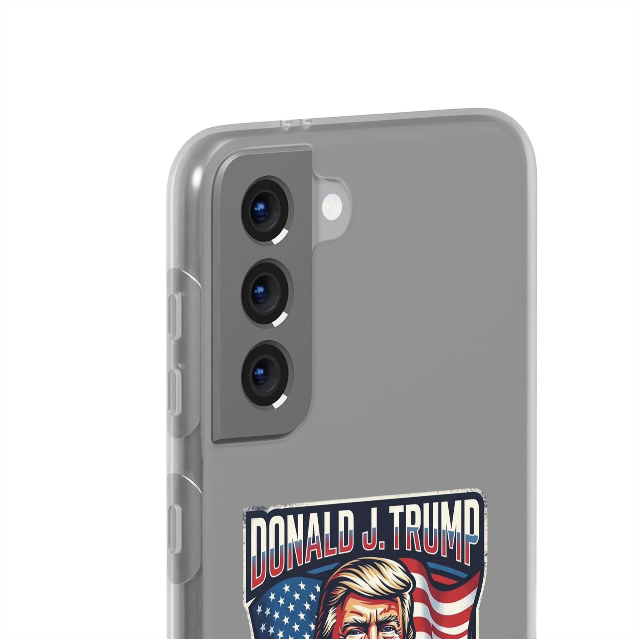 Political Phone Case — 'America First' Patriotic Shield Design
