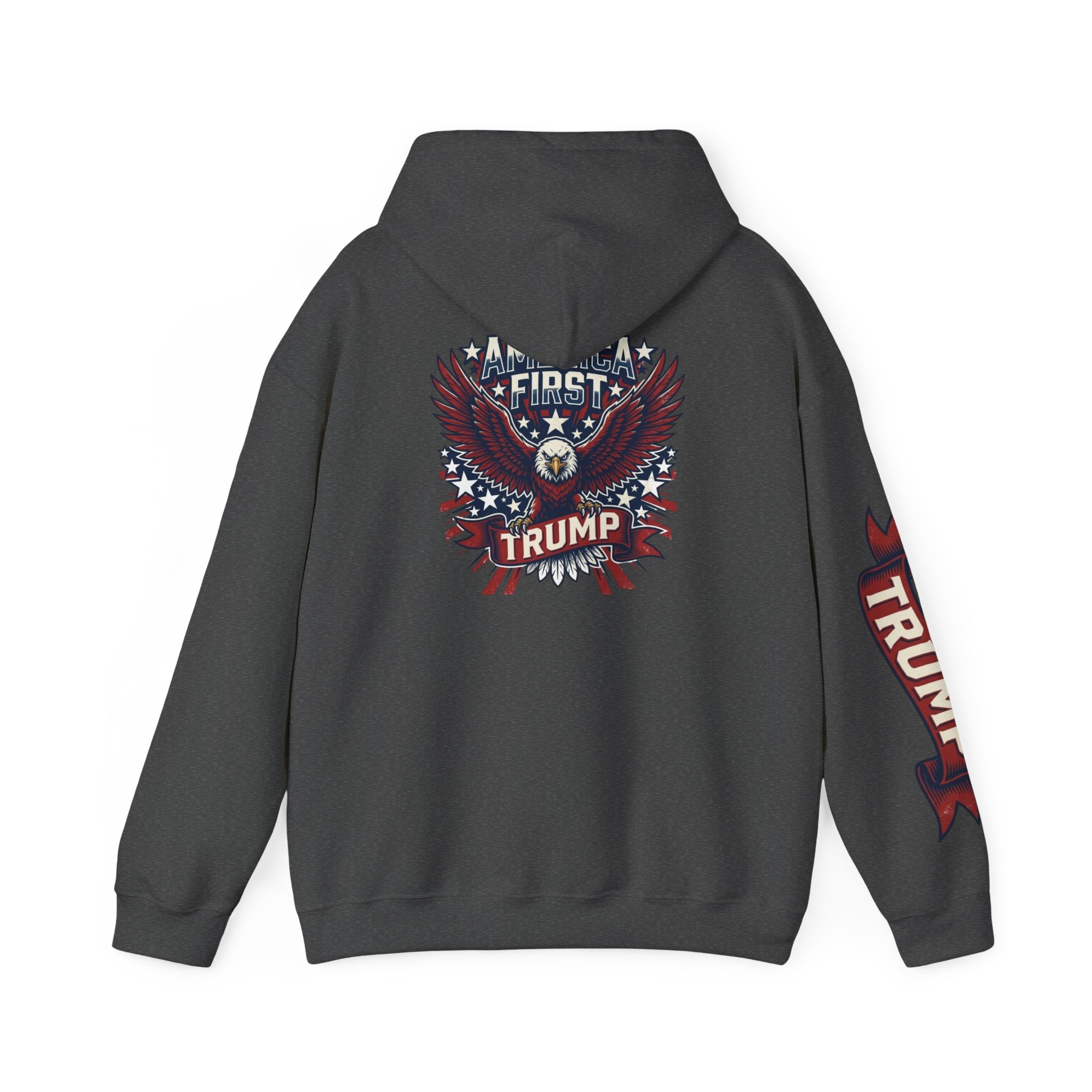 Trump Eagle Hoodie — America First Patriotic Pullover
