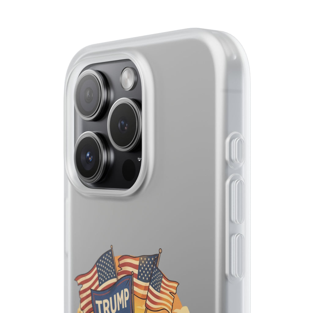 Trump Truck Phone Case — Patriotic MAGA Flag iPhone Case