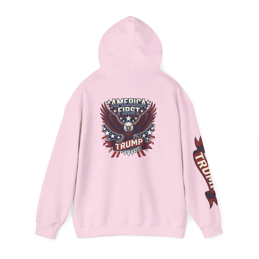 Trump Eagle Hoodie — America First Patriotic Pullover
