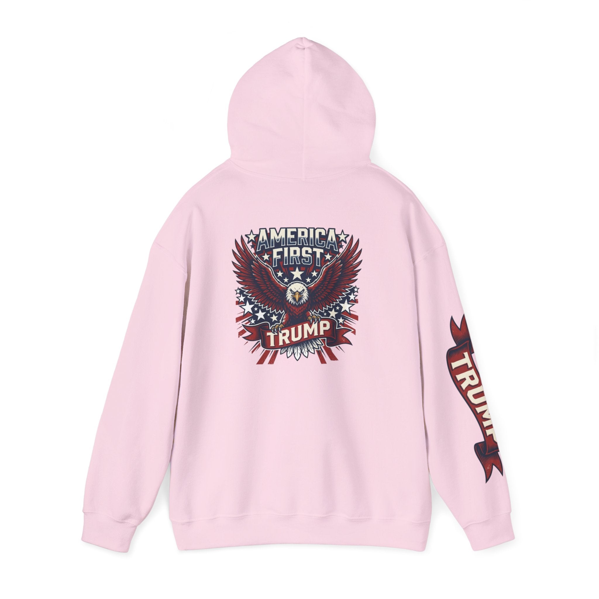 Trump Eagle Hoodie — America First Patriotic Pullover