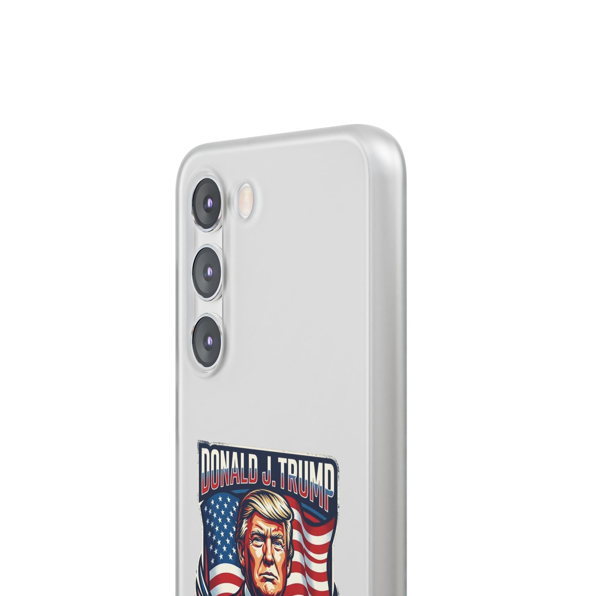 Political Phone Case — 'America First' Patriotic Shield Design