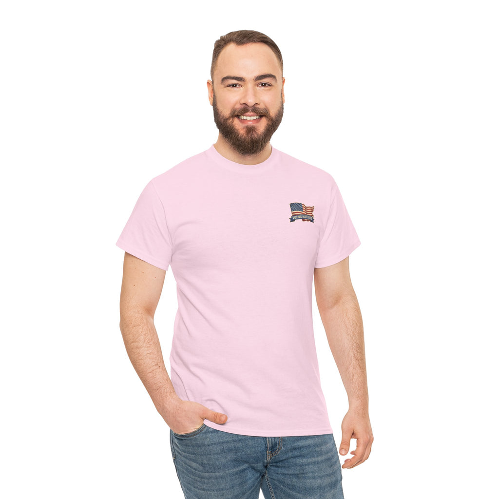 Trump Vintage Truck T-Shirt – Make America Great Again Flag Tee