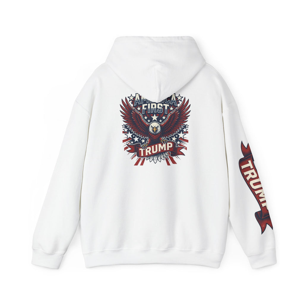 Trump Eagle Hoodie — America First Patriotic Pullover