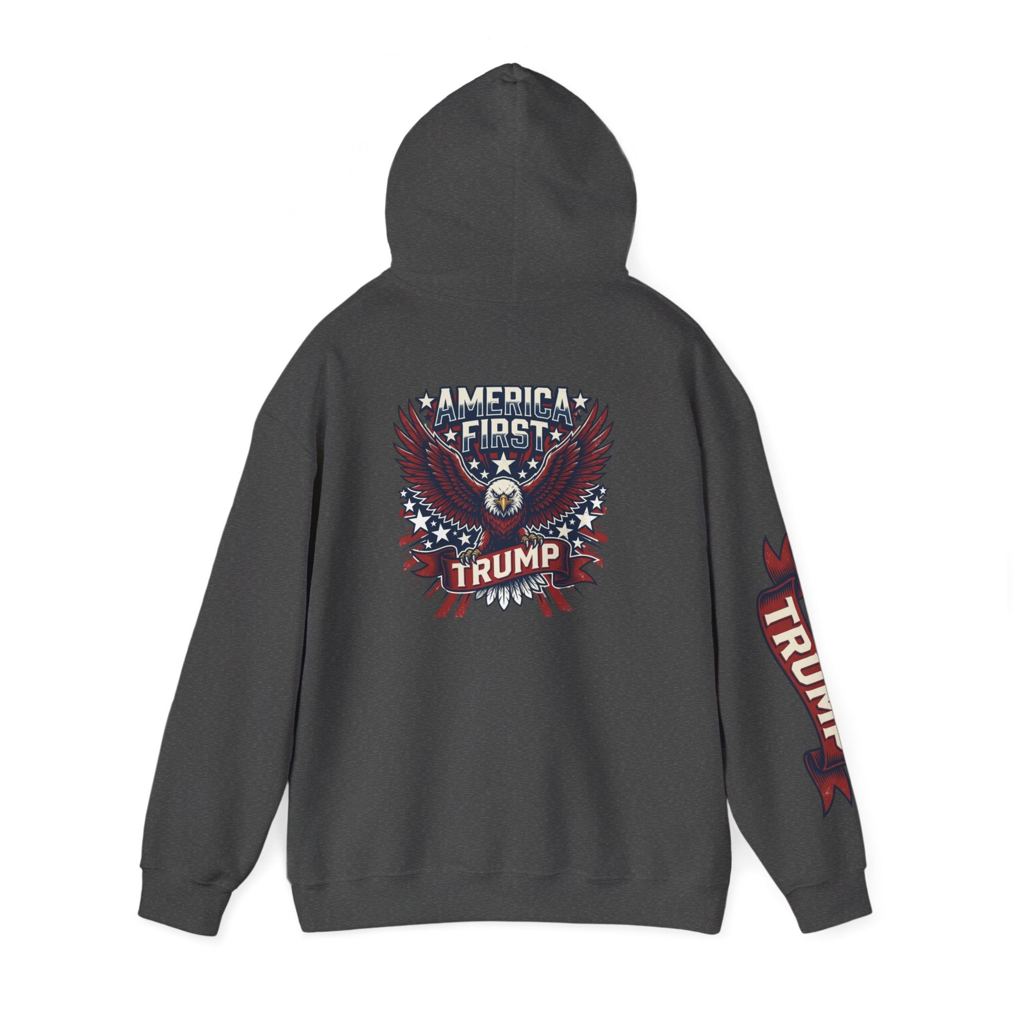 Trump Eagle Hoodie — America First Patriotic Pullover