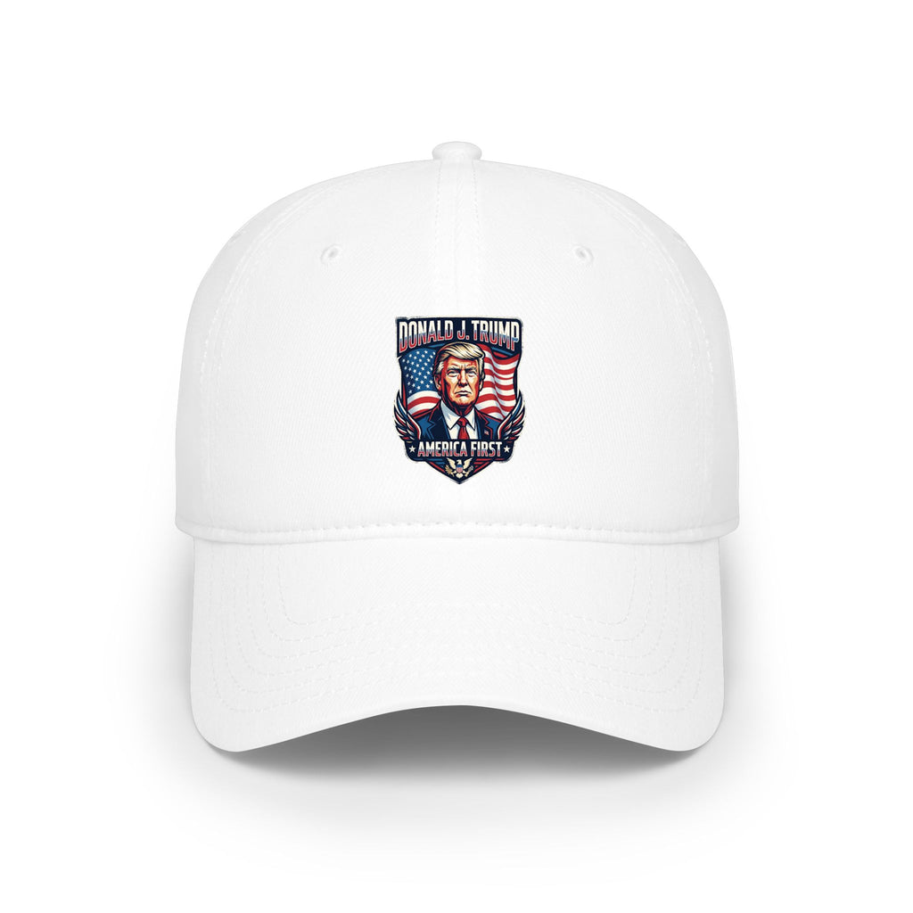 Patriotic Political Baseball Cap - "Proud & Found" Shield Design