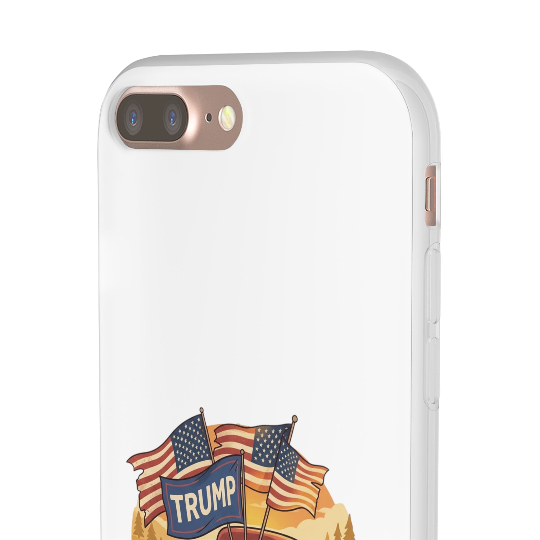 Trump Truck Phone Case — Patriotic MAGA Flag iPhone Case
