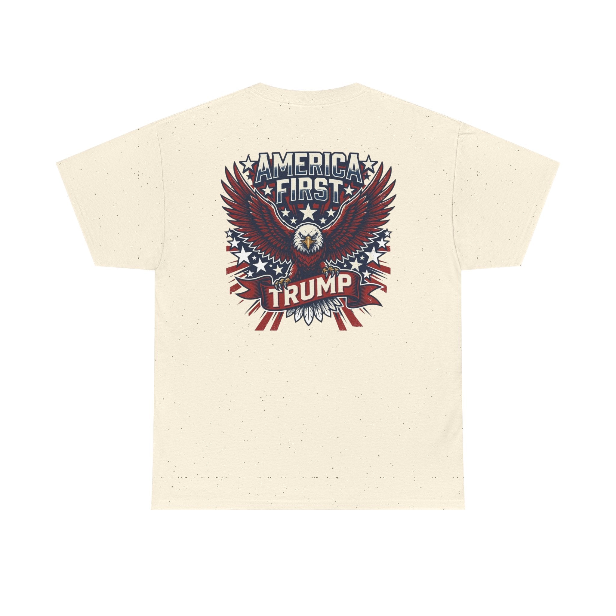 America First Eagle Tee — Patriotic Flag Graphic T-Shirt