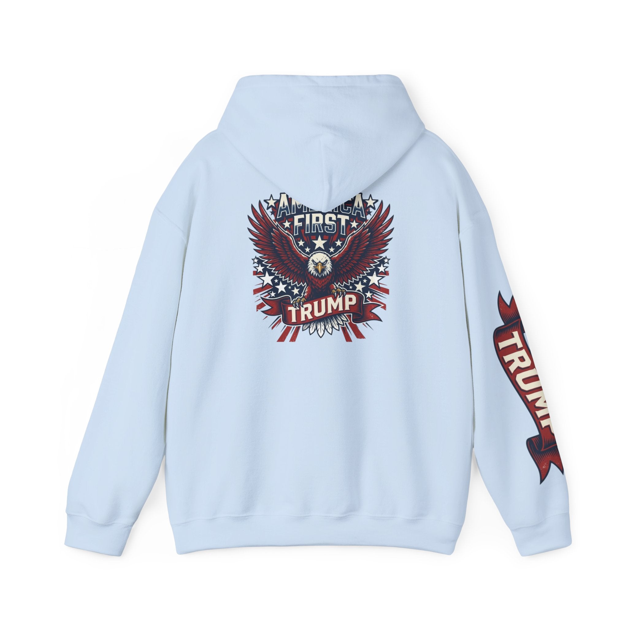 Trump Eagle Hoodie — America First Patriotic Pullover