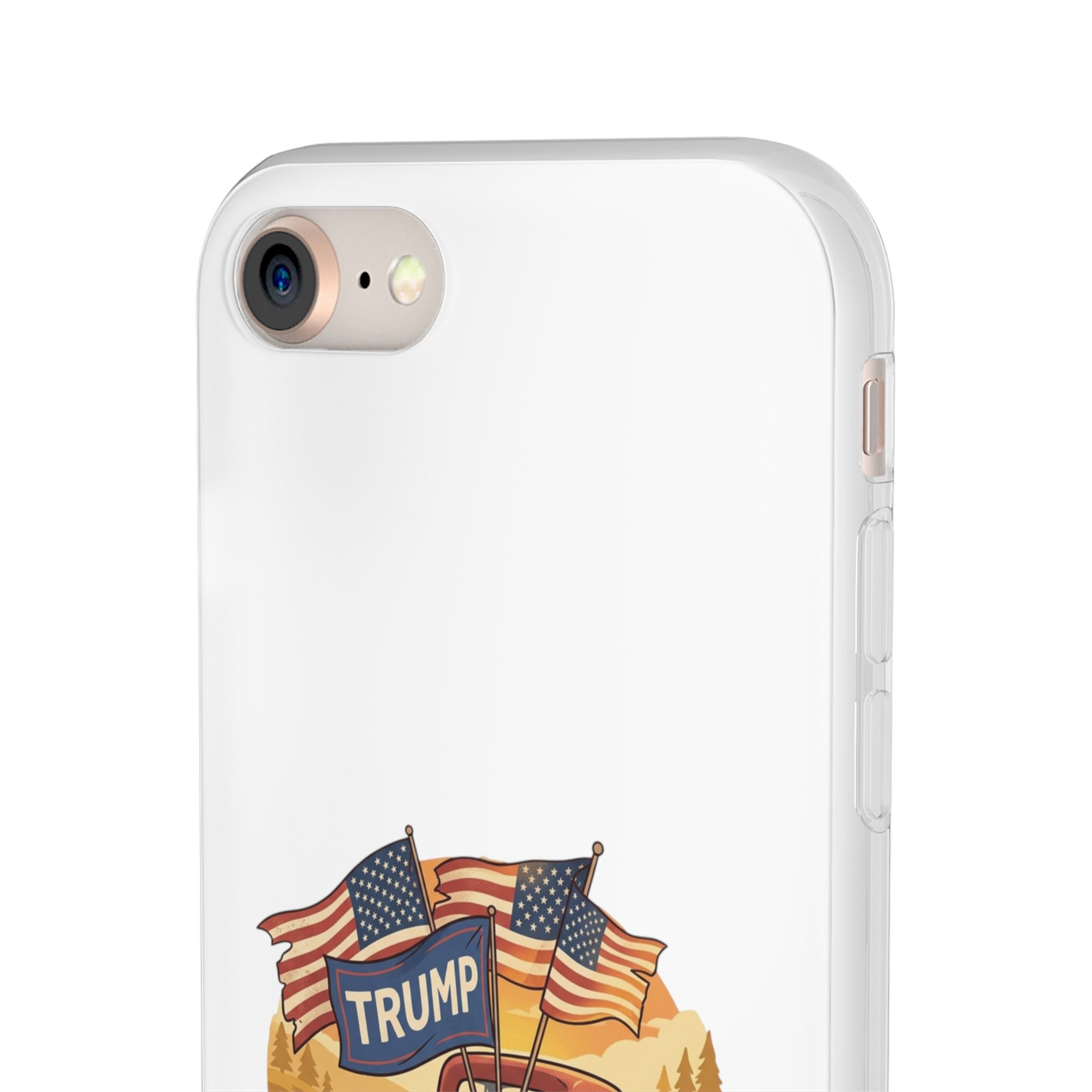 Trump Truck Phone Case — Patriotic MAGA Flag iPhone Case