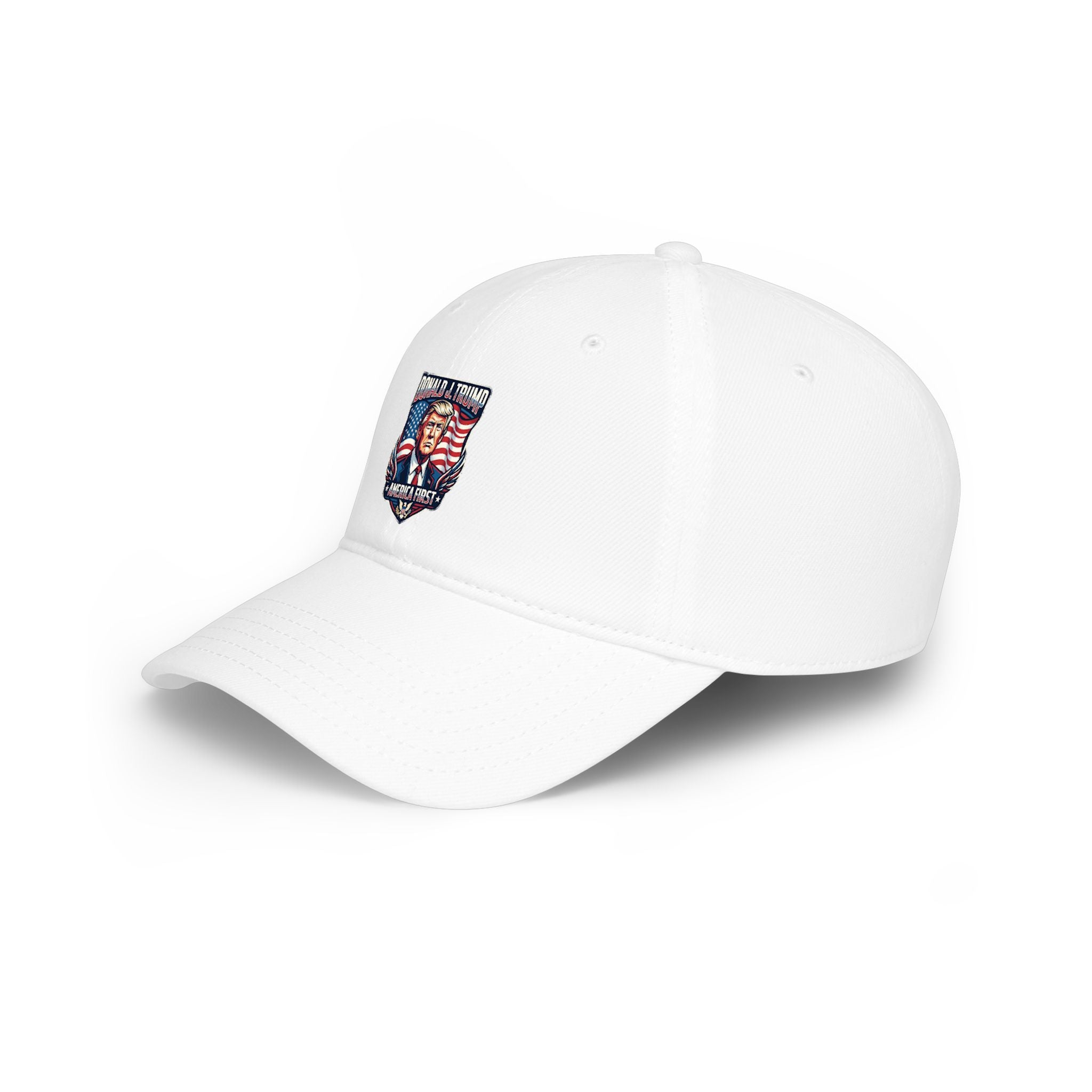 Patriotic Political Baseball Cap - "Proud & Found" Shield Design