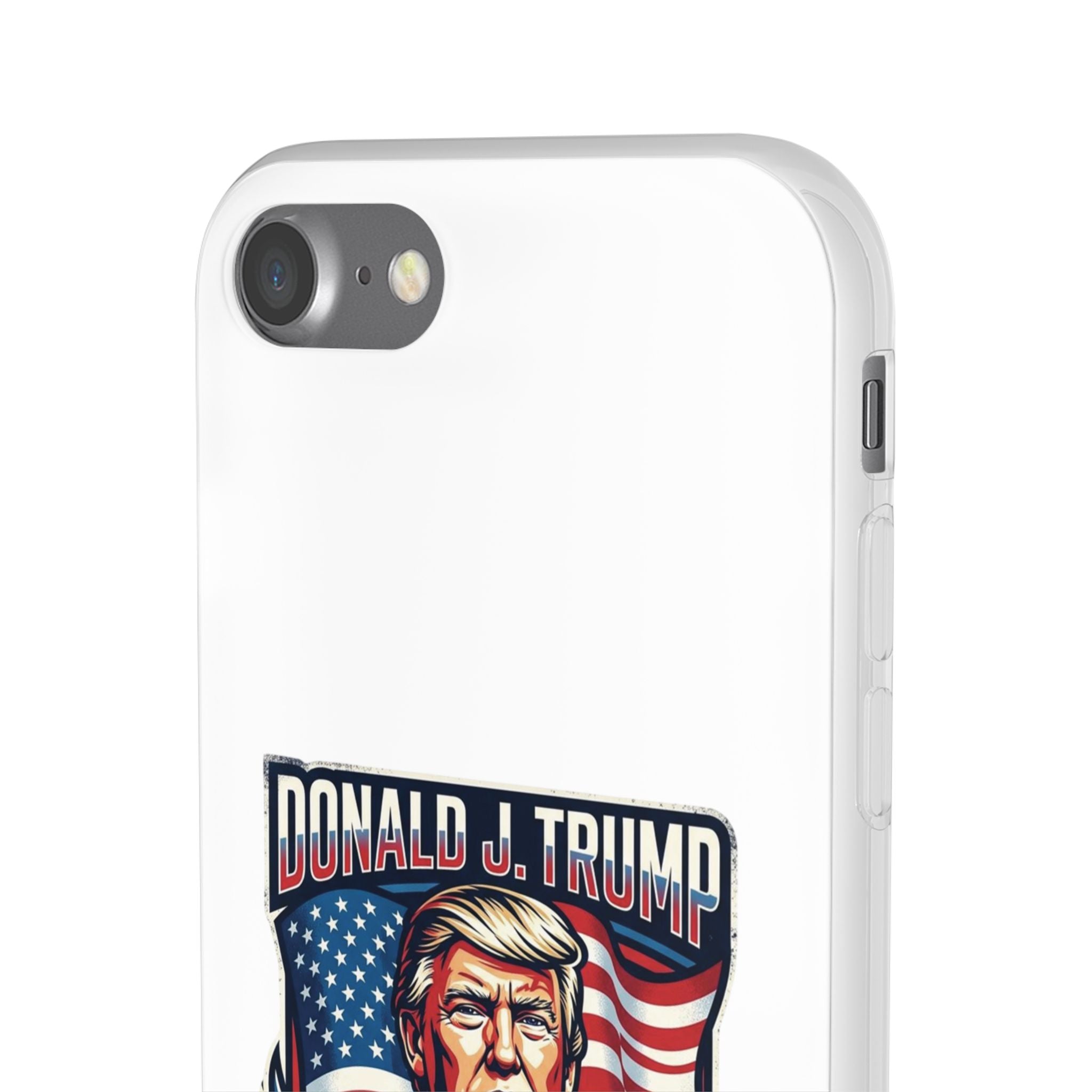 Political Phone Case — 'America First' Patriotic Shield Design