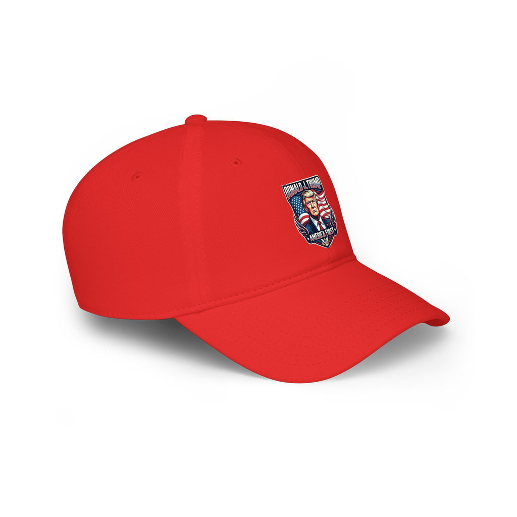 Patriotic Political Baseball Cap - "Proud & Found" Shield Design