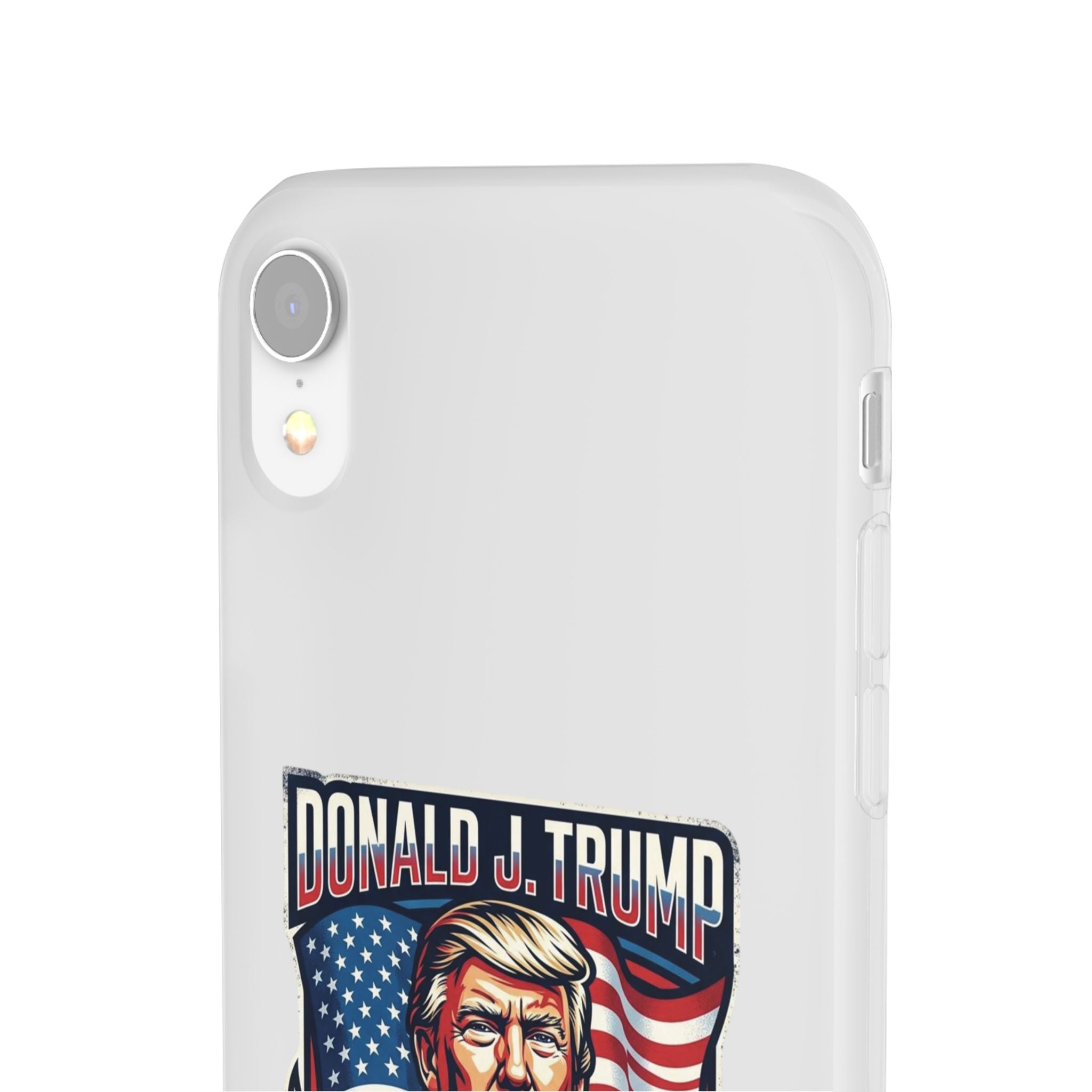 Political Phone Case — 'America First' Patriotic Shield Design