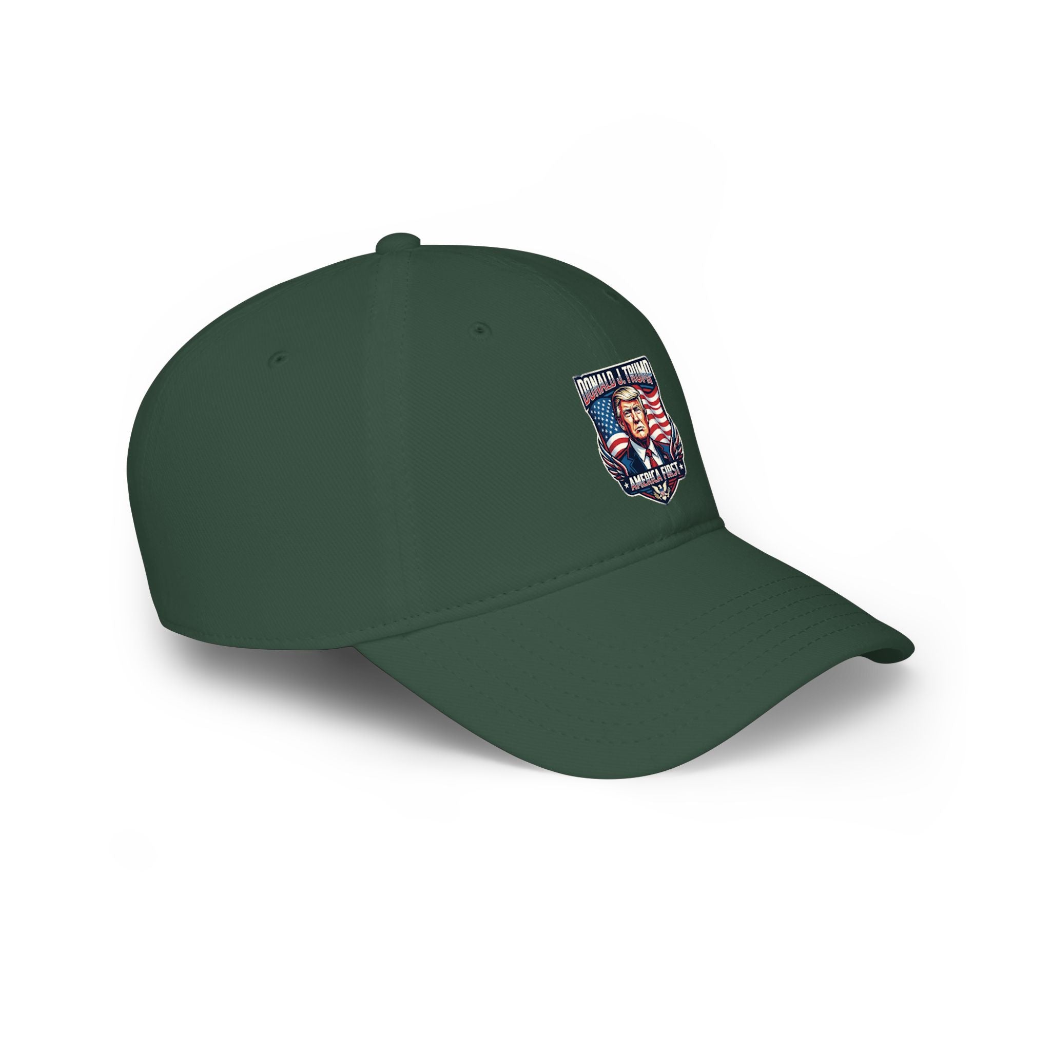 Patriotic Political Baseball Cap - "Proud & Found" Shield Design