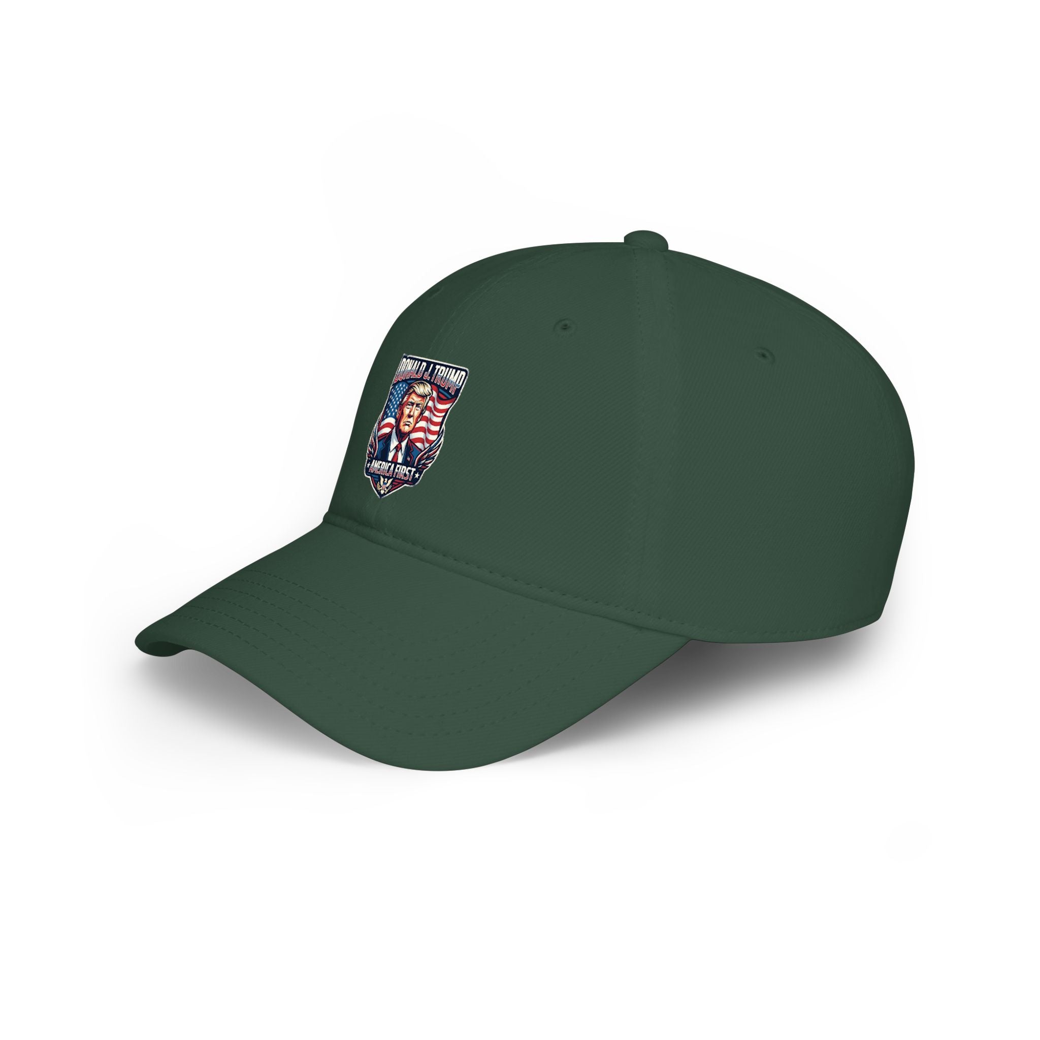 Patriotic Political Baseball Cap - "Proud & Found" Shield Design
