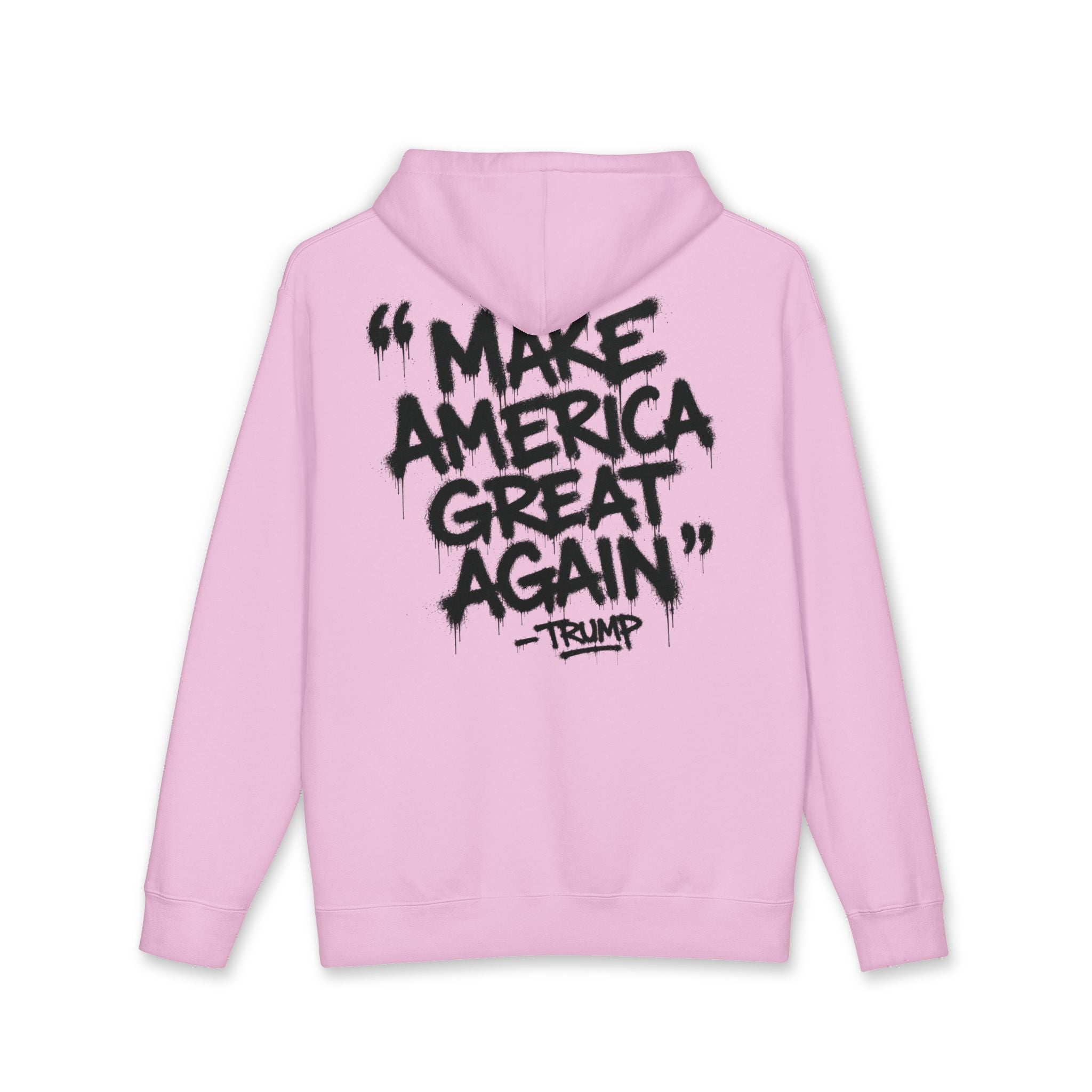Trump Graffiti Hoodie — Urban Political Streetwear