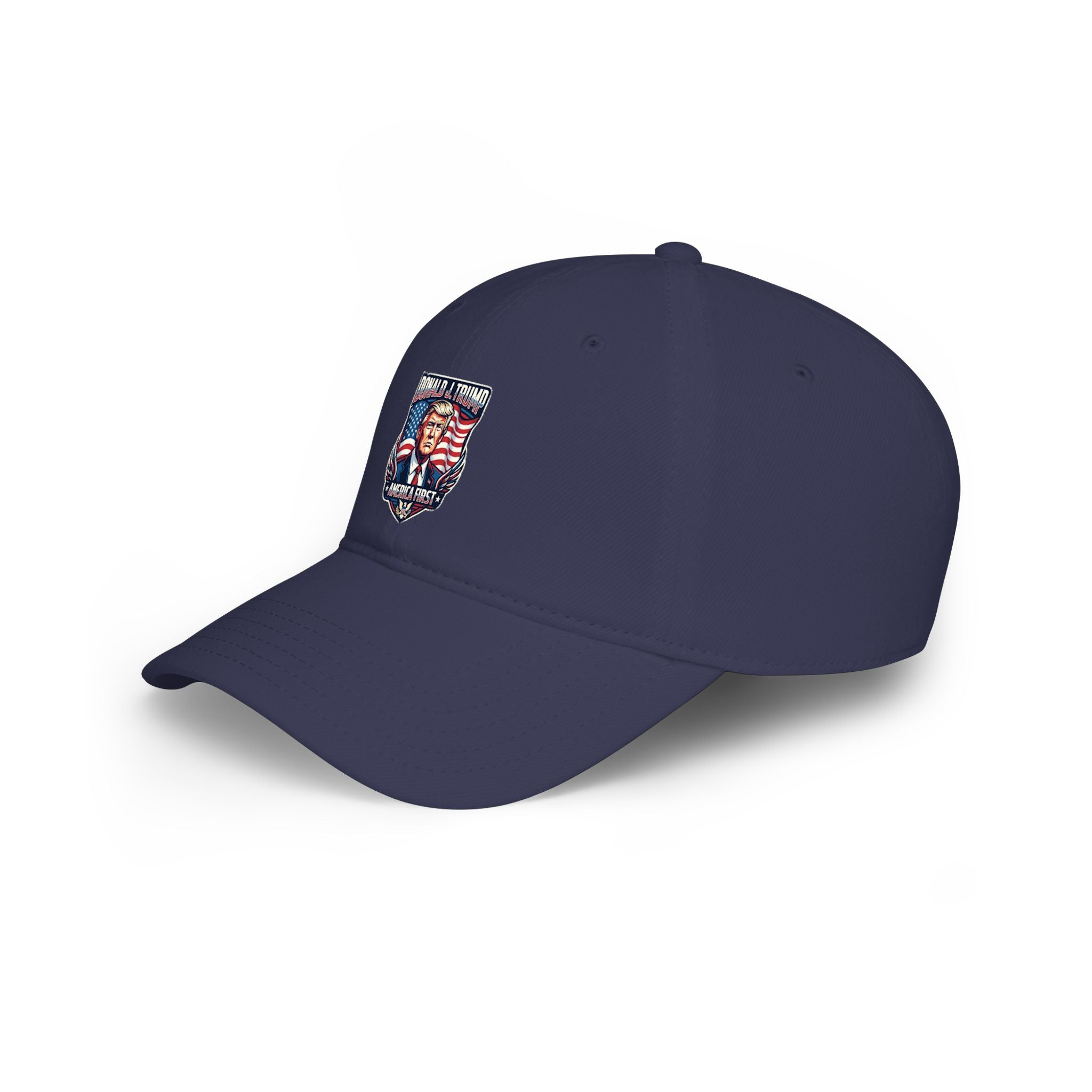 Patriotic Political Baseball Cap - "Proud & Found" Shield Design