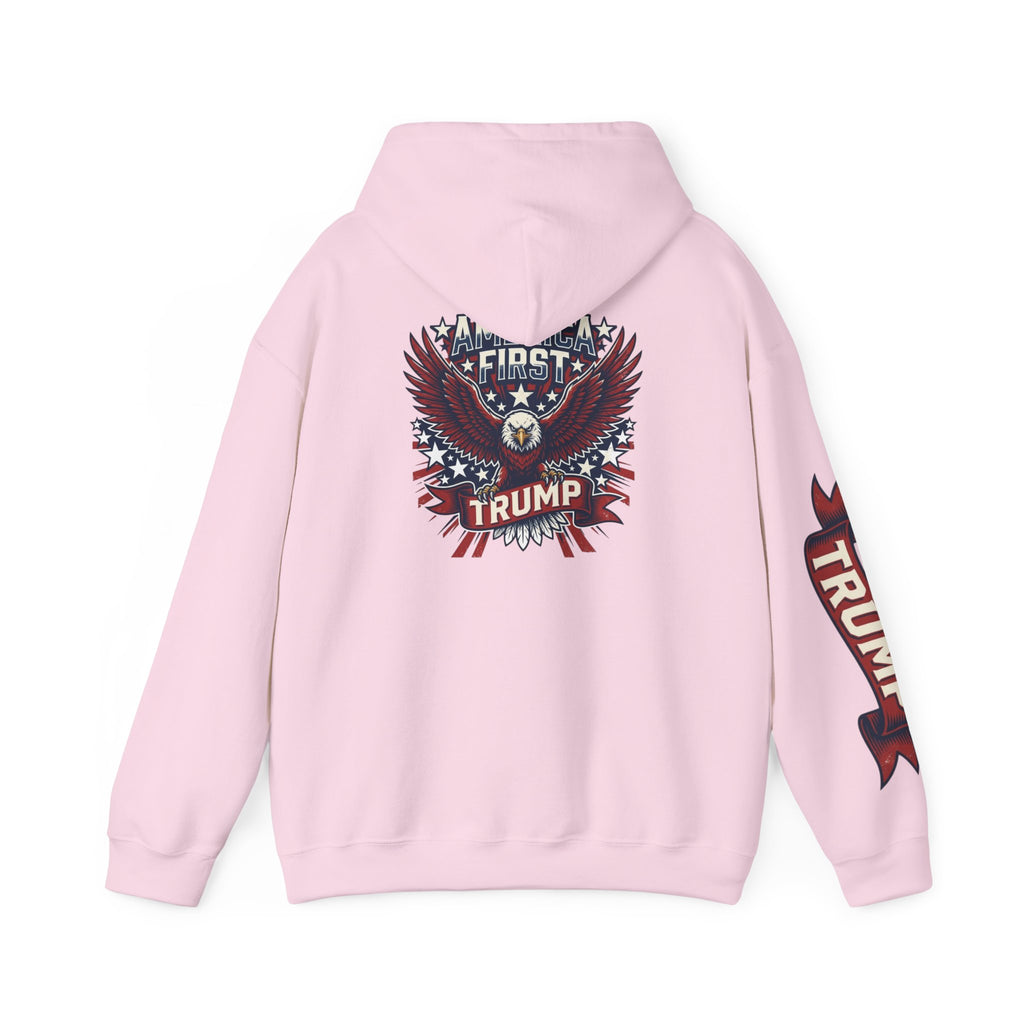 Trump Eagle Hoodie — America First Patriotic Pullover