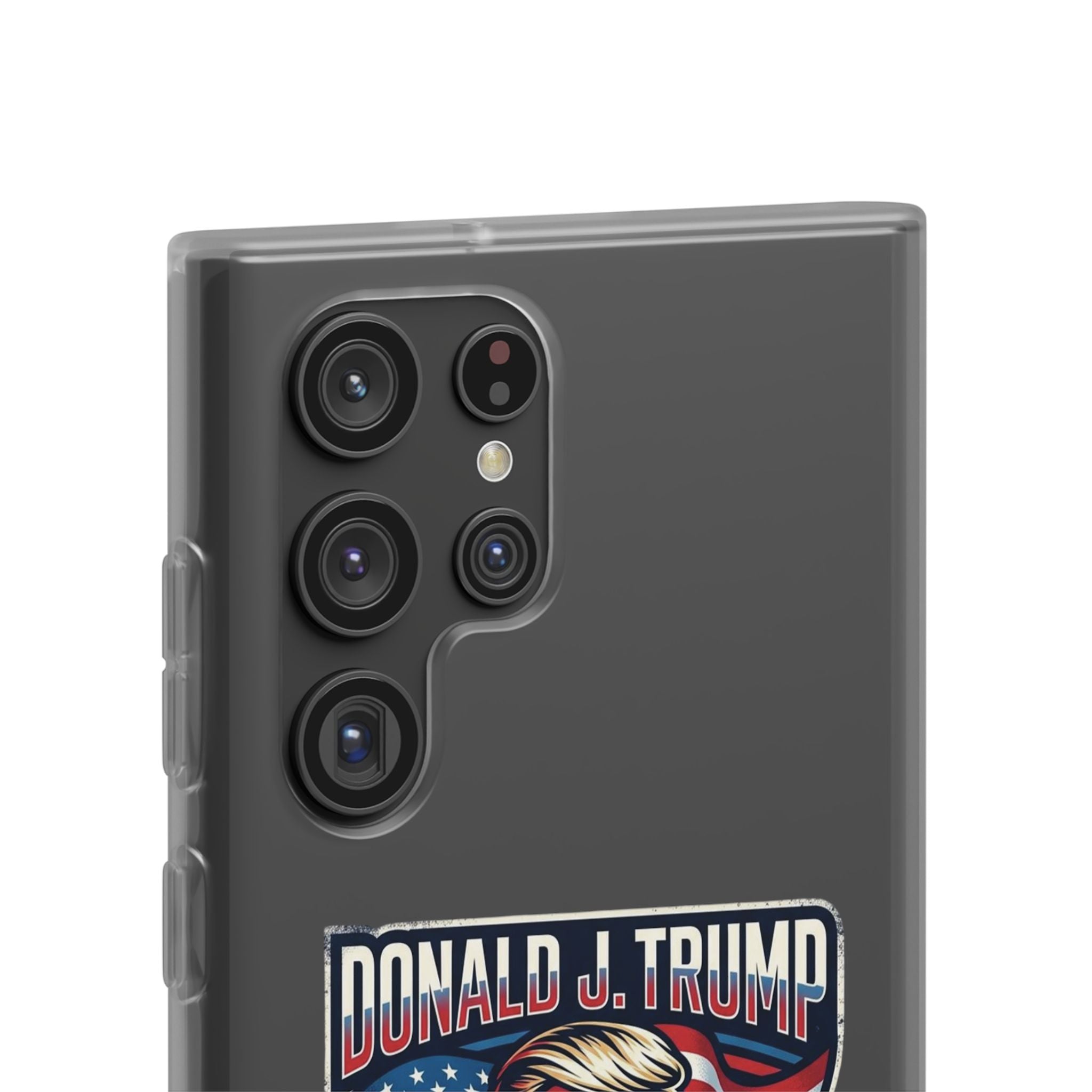 Political Phone Case — 'America First' Patriotic Shield Design