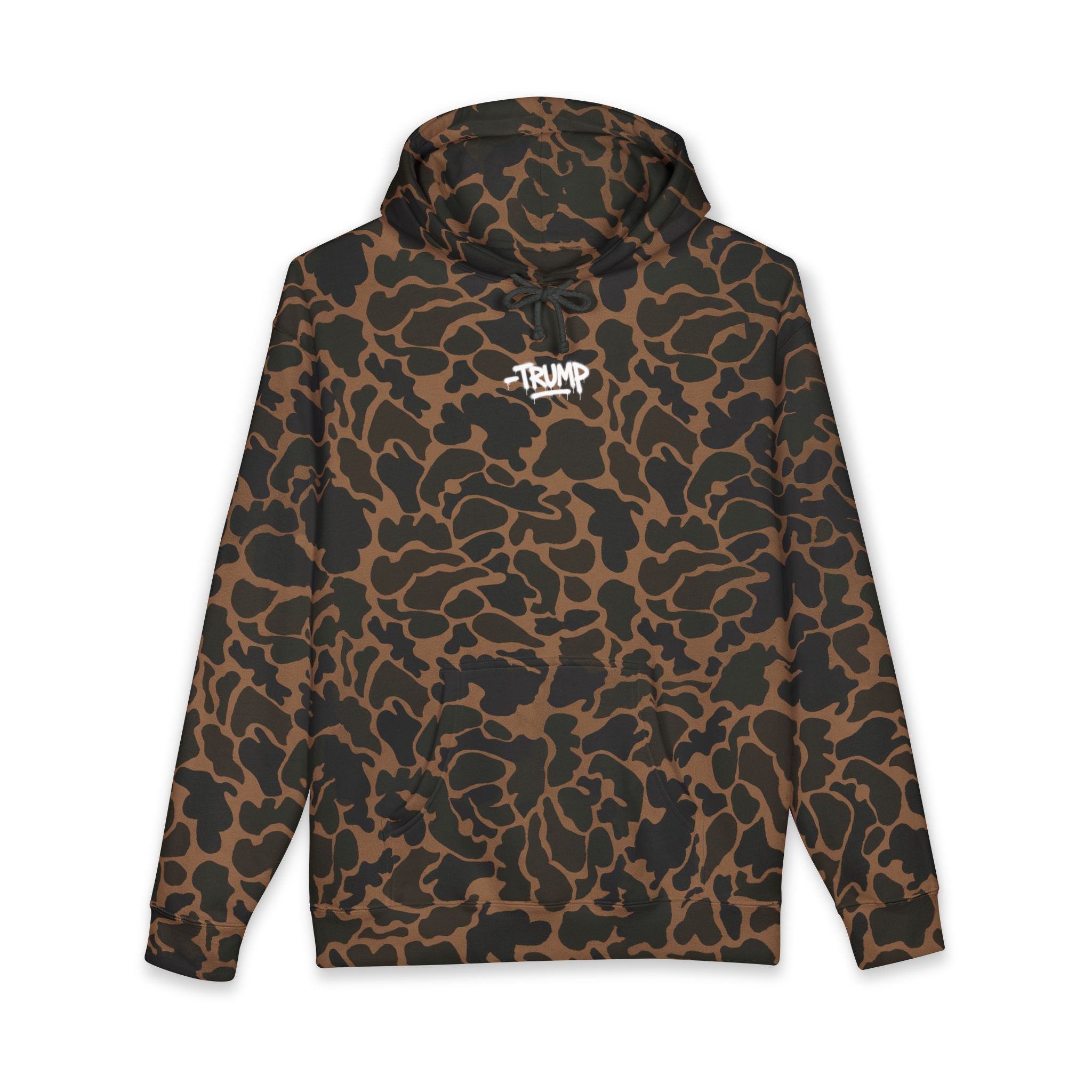 Trump Graffiti Hoodie — Urban Political Streetwear