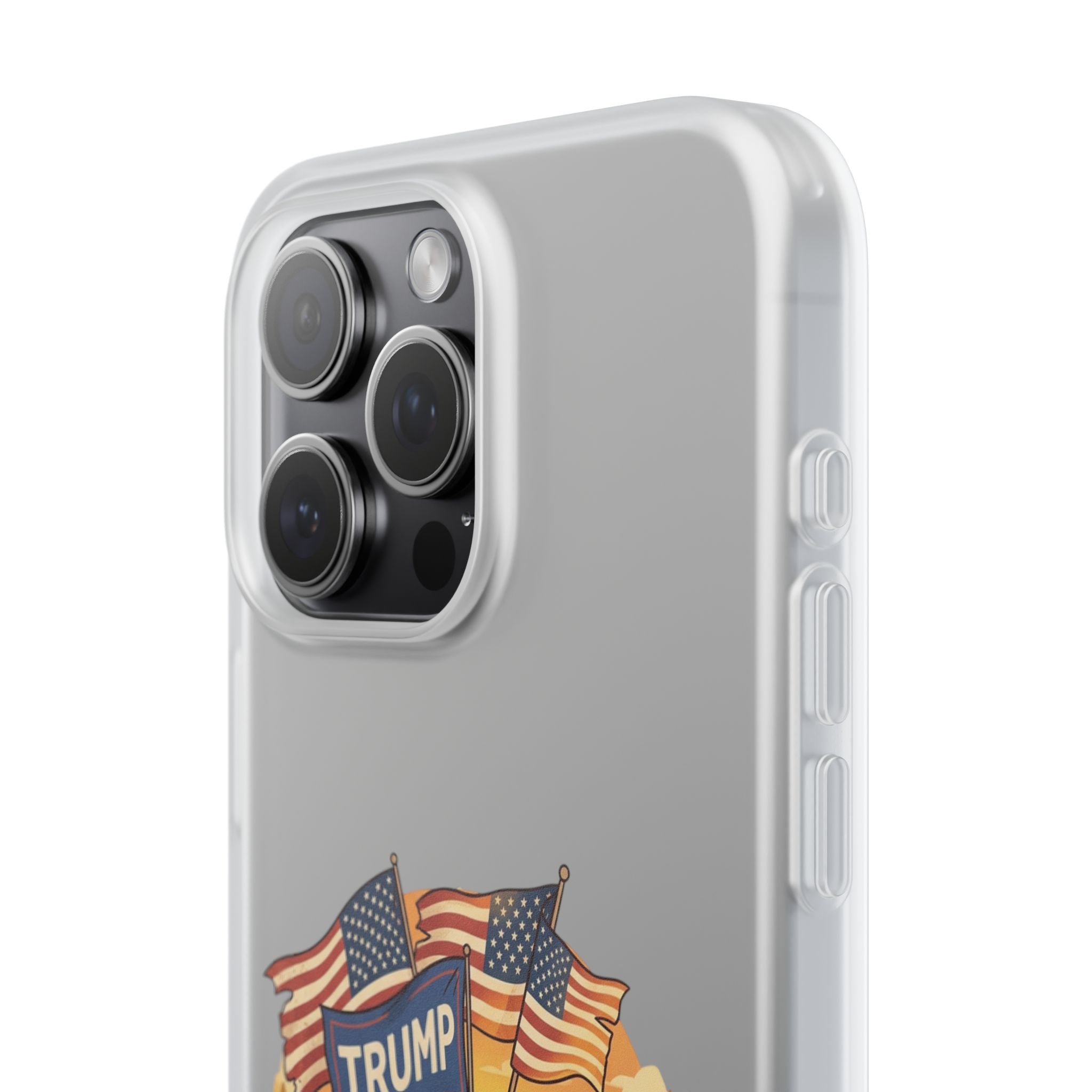 Trump Truck Phone Case — Patriotic MAGA Flag iPhone Case