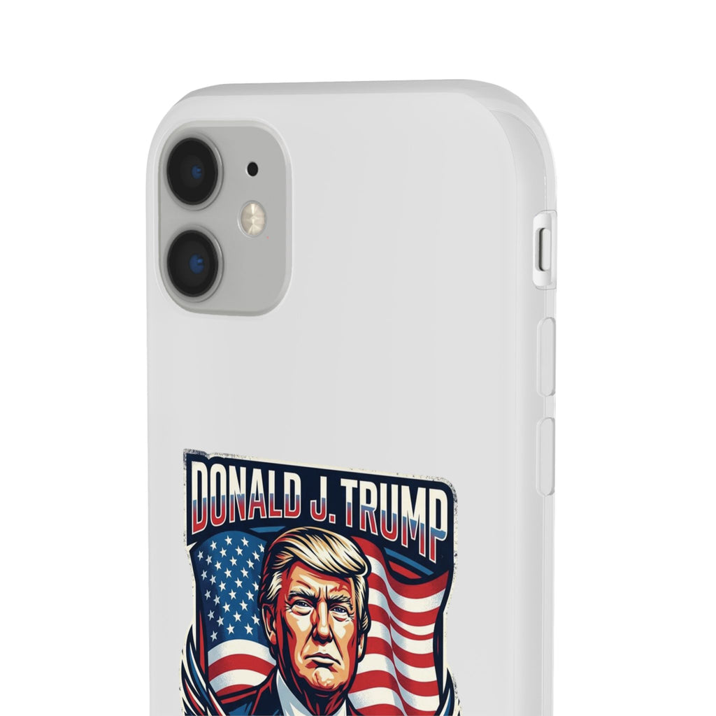 Political Phone Case — 'America First' Patriotic Shield Design