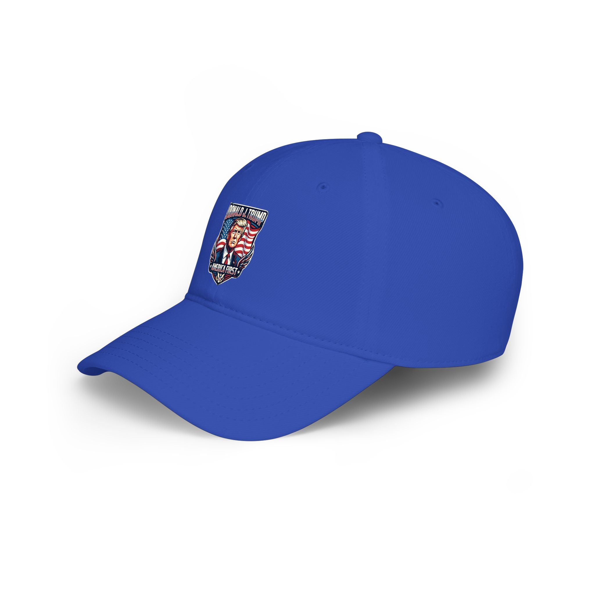 Patriotic Political Baseball Cap - "Proud & Found" Shield Design