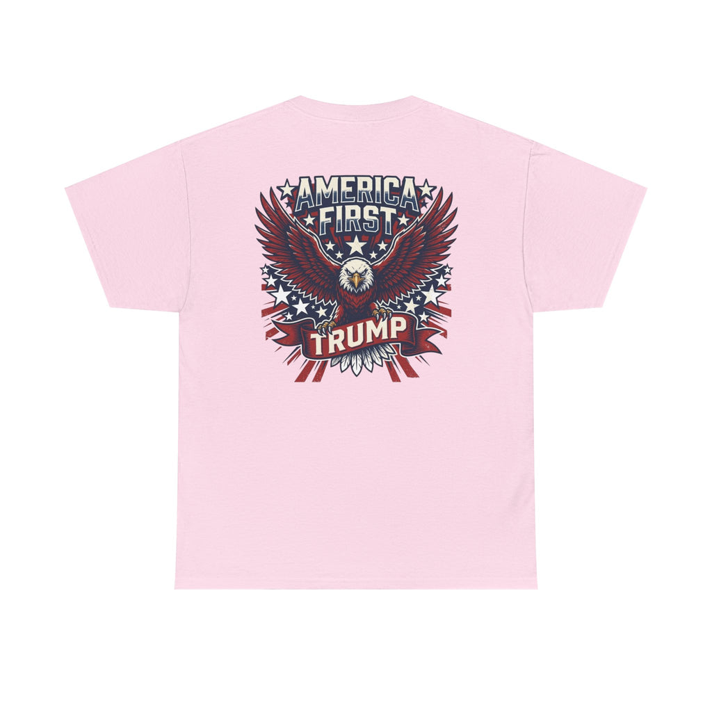 America First Eagle Tee — Patriotic Flag Graphic T-Shirt