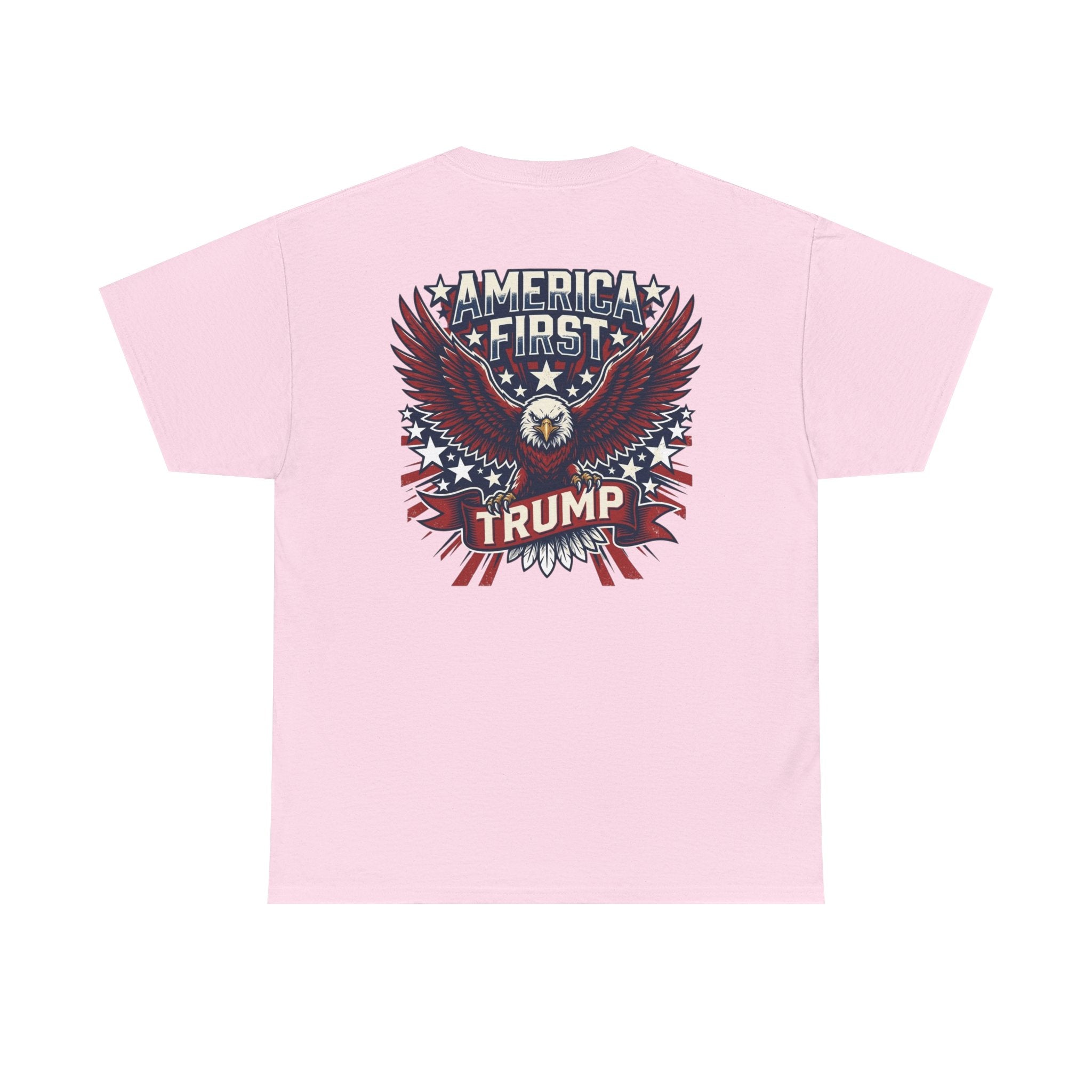 America First Eagle Tee — Patriotic Flag Graphic T-Shirt