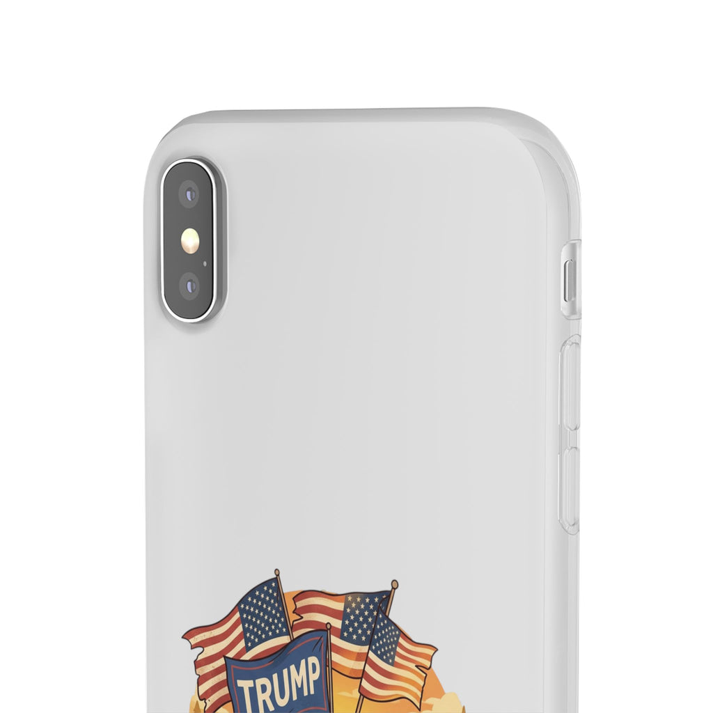 Trump Truck Phone Case — Patriotic MAGA Flag iPhone Case