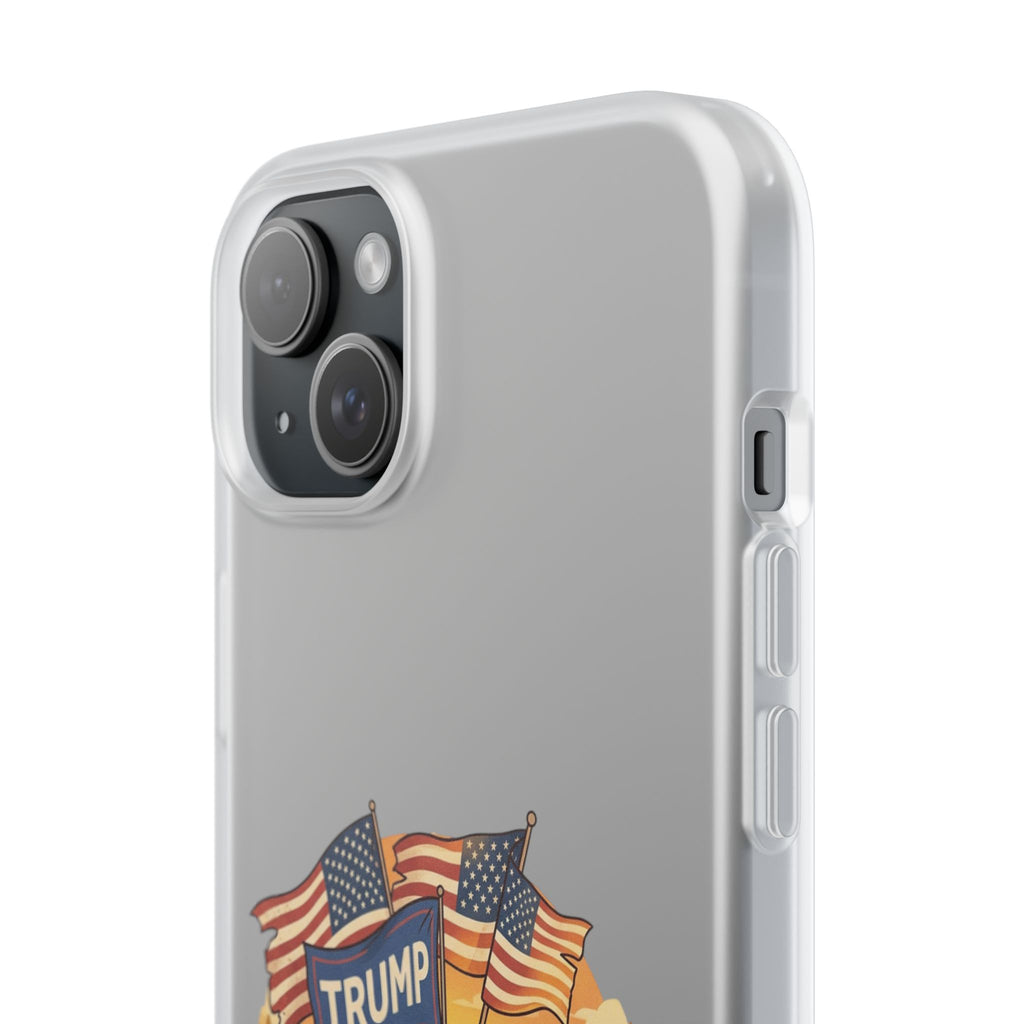 Trump Truck Phone Case — Patriotic MAGA Flag iPhone Case
