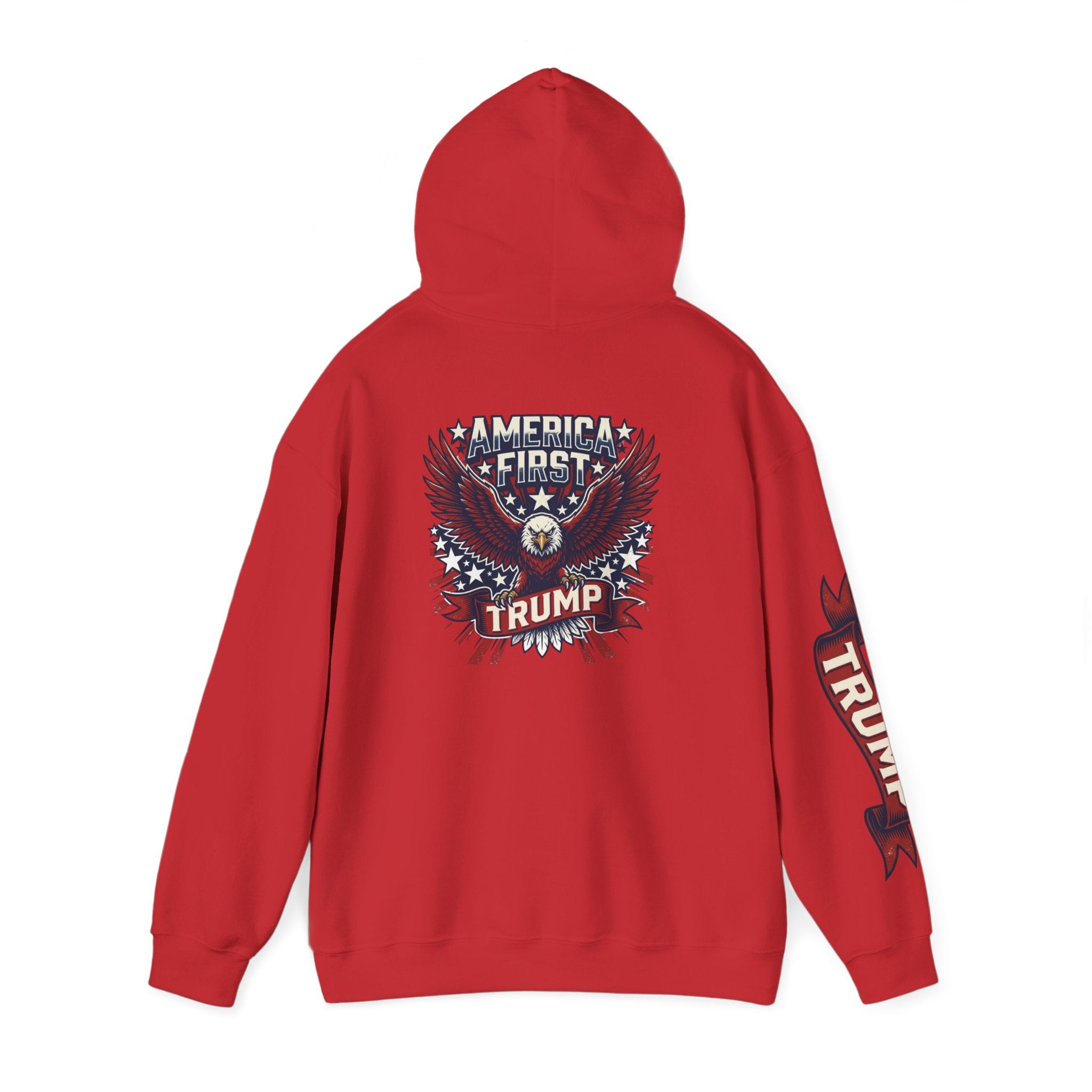 Trump Eagle Hoodie — America First Patriotic Pullover