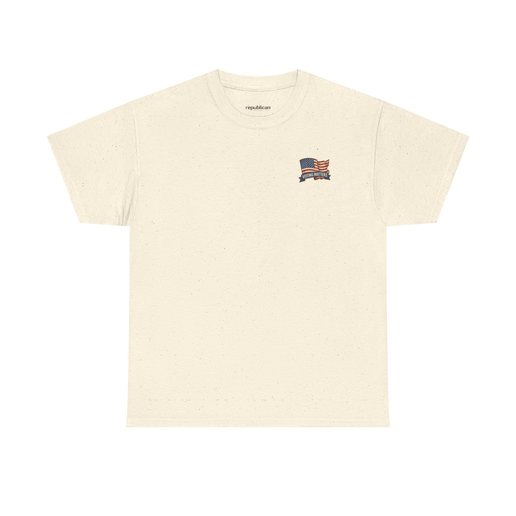 Trump Vintage Truck T-Shirt – Make America Great Again Flag Tee