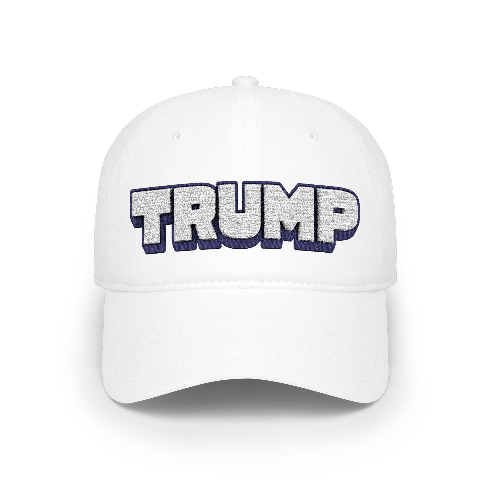 Trump Embroidered Red Baseball Cap – Patriotic 3D Lettering Hat